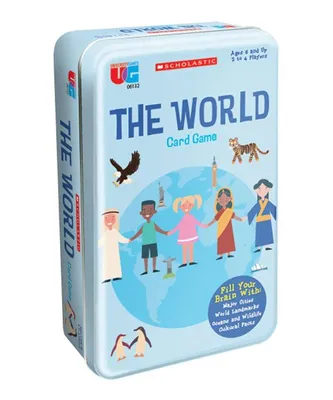 Scholastic The World Card Game Tin
