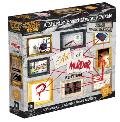 The Art of Murder - Mystery Jigsaw Puzzle 1,000 Piece