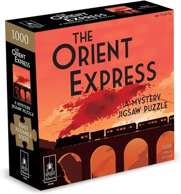 The Orient Express - Mystery Jigsaw Puzzle 1,000 Piece