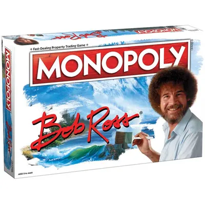 Bob Ross Monopoly Game