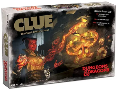 Dungeons & Dragons Clue Game