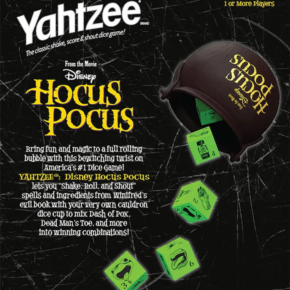Hocus Pocus Yahtzee