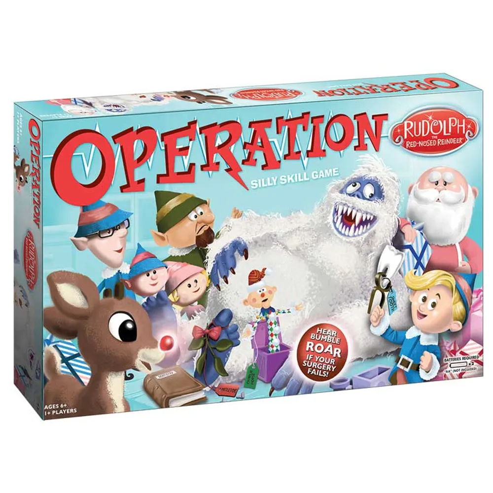 Rudolph The Red Nose Reindeer Operation Game