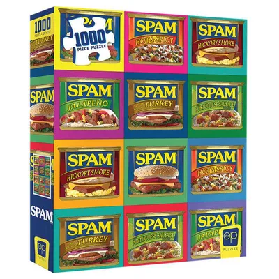 SPAM Sizzle, Pork And Mmm - 1,000 Piece puzzle