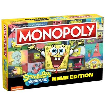 Spongebob Squarepants Meme Monopoly Game