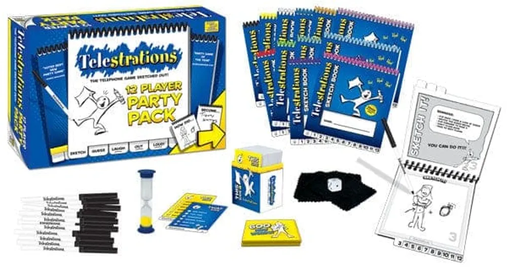 Telestrations 12 Player - The Party Pack