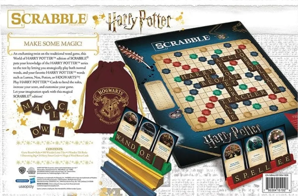 World of Harry Potter Scrabble Game