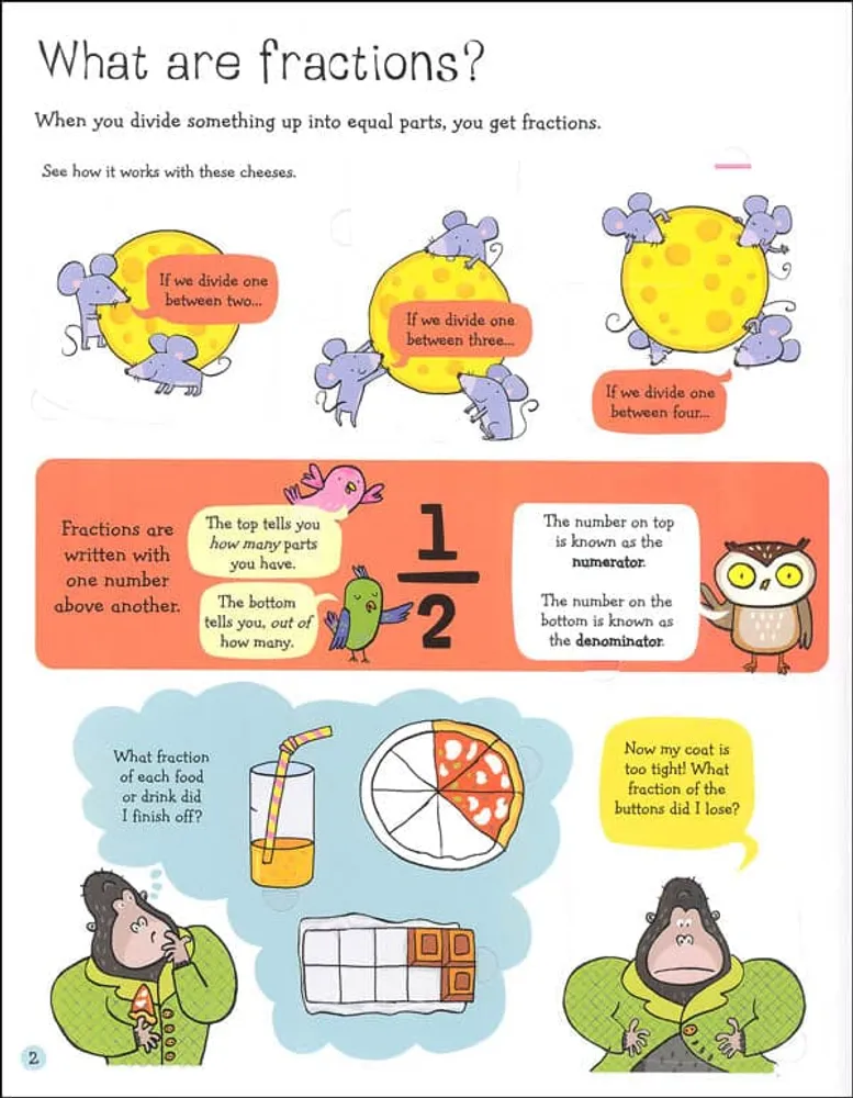 Advanced Lift the Flap Book - Fractions and Decimals