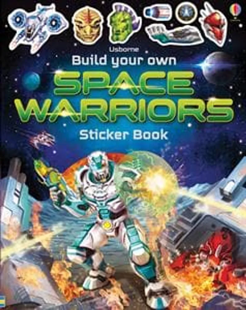 Build your own Space Warriors Sticker Book