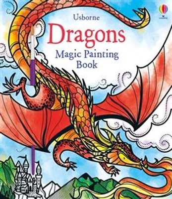 Magic Painting Book - Dragons