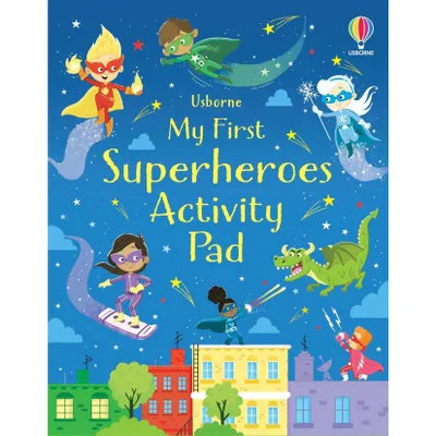 My First Superheroes Activity Pad