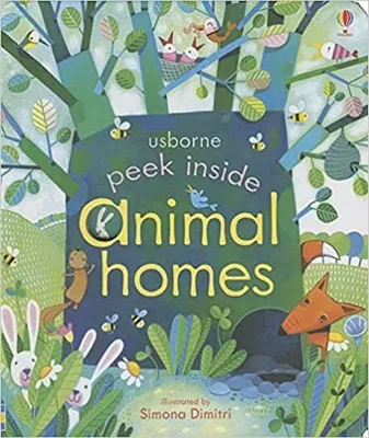 Peek Inside Board Book - Animal Homes