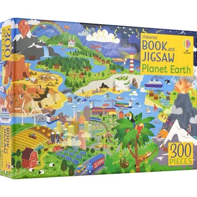 Planet Earth - Book & Jigsaw Puzzle - 300 Piece Puzzle