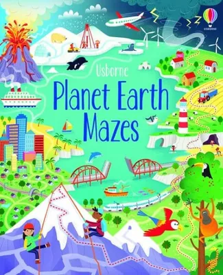Planet Earth Mazes Book