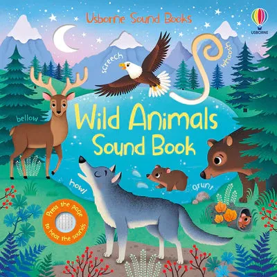 Press a Sound Books Wild Animals