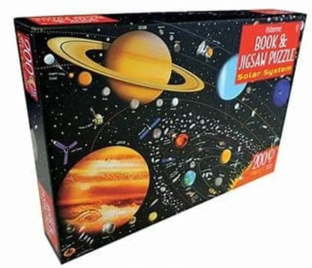 Solar System - Book & Jigsaw Puzzle - 200 Piece Puzzle