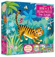 The Jungle - Book & 3 Jigsaw Puzzles