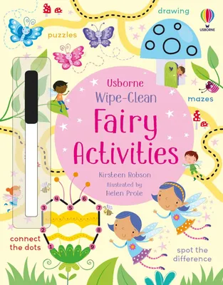 Wipe Clean Activity Book - Fairy Activities