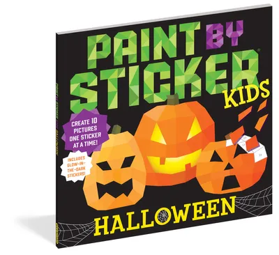 Paint By Sticker Kids: Halloween