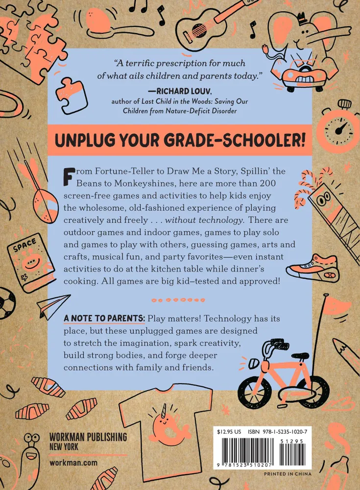 Unplugged Play: Grade School Ages 6-10