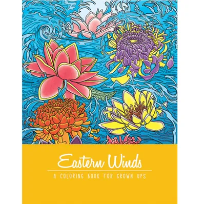 Adult Coloring Book - Eastern Winds