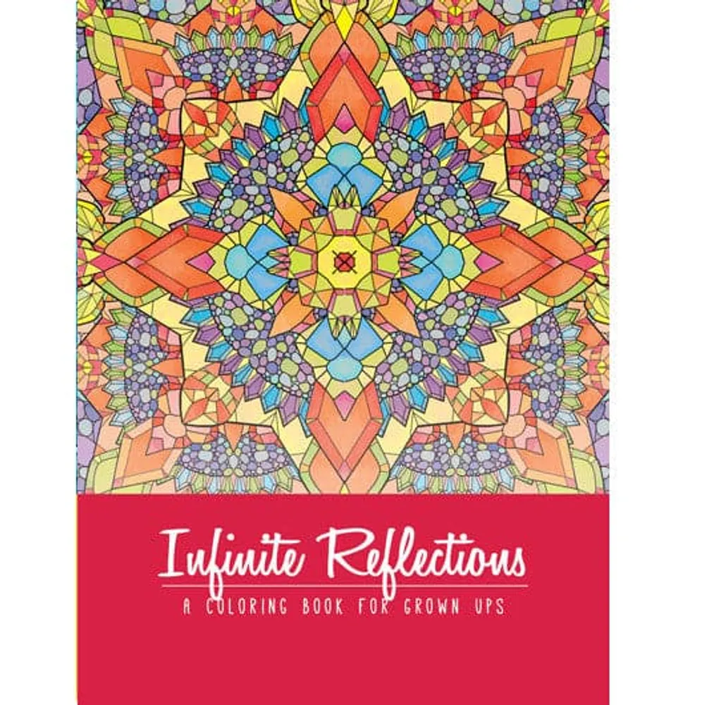 Adult Coloring Book - Infinite Reflections