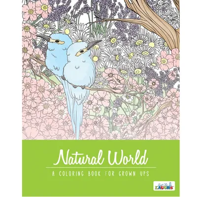 Adult Coloring Book - Natural World