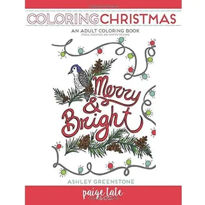 Coloring Christmas: An Adult Coloring Book (Trees, Sweaters,  and Winter Designs)