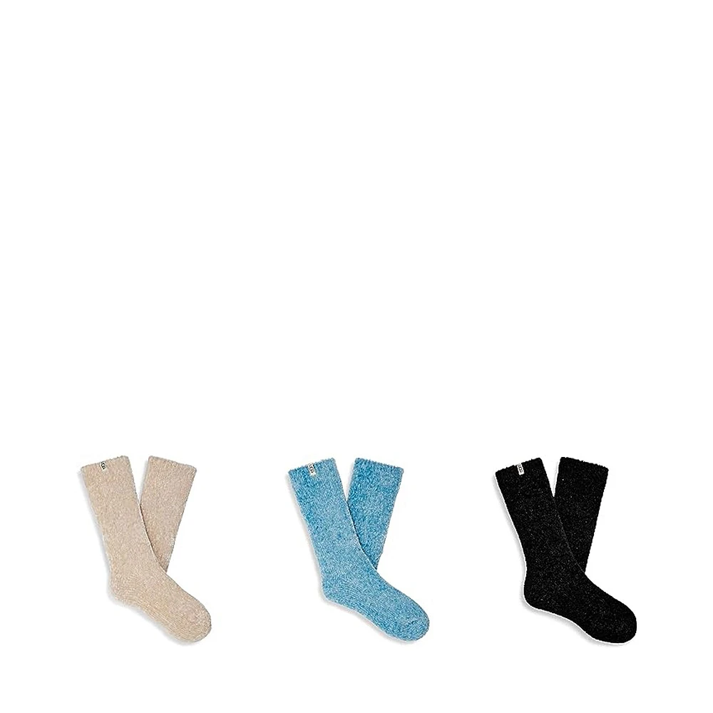 UGG Leda Sparkle Sock 3 Pack 1123776 (Horizon / Nimbus / Black)