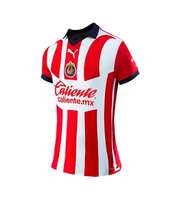 Women's Apparel PUMA Authentic CHIVAS HOME JERSEY 23/24 763514-01 RED/WHITE