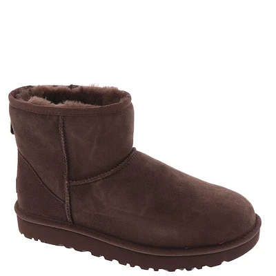 Women's Shoes UGG CLASSIC MINI II Sheepskin Ankle Boots 1016222 BURNT CEDAR