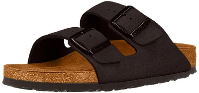 Unisex Shoes Birkenstock ARIZONA SOFT FOOTBED Sandals BLACK SUEDE