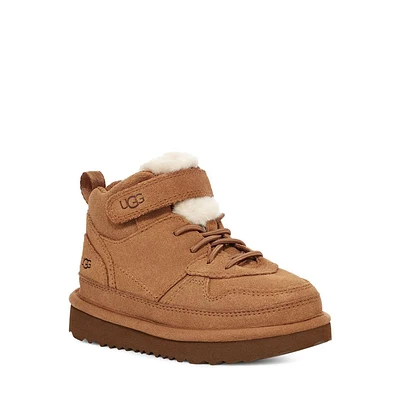 UGG Unisex-Child Highland Hi Heritage Sneaker, Chestnut Little Kid