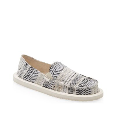 Sanuk Donna Boho 1116853 (Black / White)