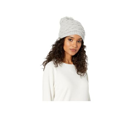 UGG Cable Knit Hat Pompom