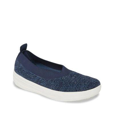 Fitflop Uberknit Ballerina-Crystal Z52-399 (Midnight Navy)