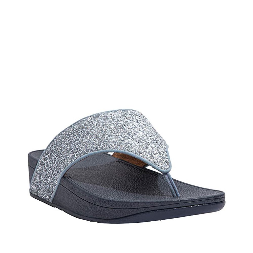 Fitflop Olive Glitter DO3-863 (Porcelain Blue) | MainPlace Mall