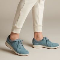 Un Adorn Lace Blue Grey - 26140244 by Clarks