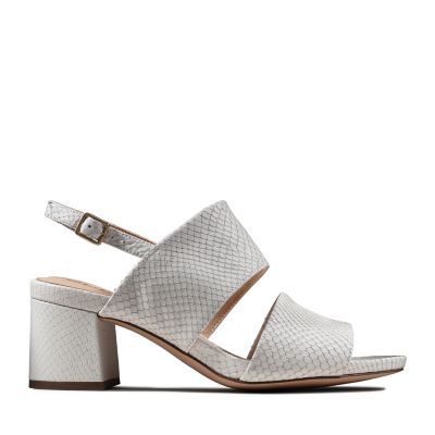 Sheer55 Sling White Snake - 26148882 by Clarks