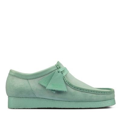 Wallabee Mint Suede - 26158500 by Clarks