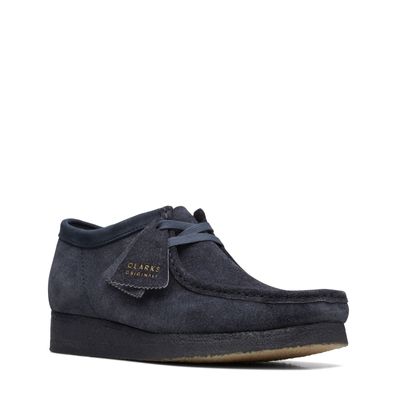 Clarks Wallabee 68854 (Ink Hairy Suede)