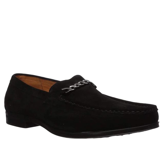 Stacy Adams Norwood Moc Toe Bit Slip-On Men\'s Black Suede Dress Shoes Amazon.com | Stacy Adams Men main image 3
