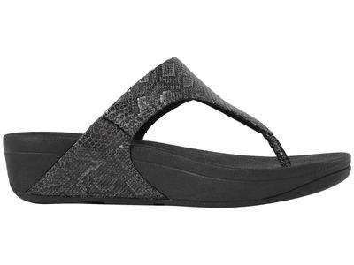 Fitflop Lulu Python Toe Thong