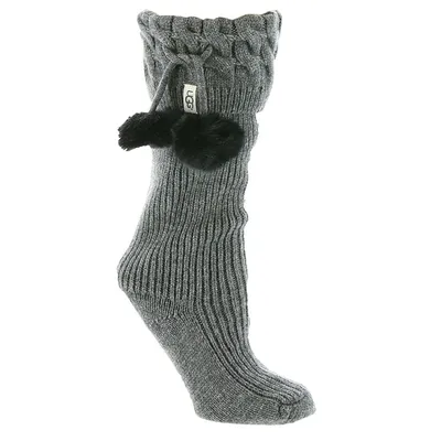 UGG® Pom Pom Tall Rainboot Sock