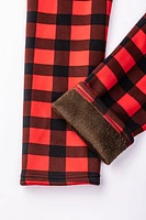 Red Plaid - Cozy Lined