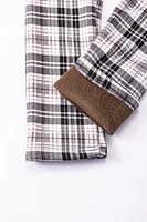 Black & Gray Scotch - Cozy Lined