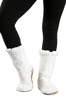 White - Cozy Slipper Socks