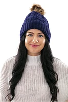 Purple - Cozy Lined Hat