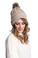 Beige - Cozy Lined Hat