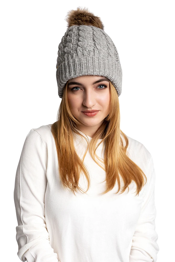 Red - Cozy Lined Hat